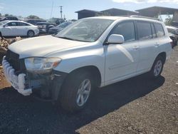 Toyota Highlander salvage cars for sale: 2009 Toyota Highlander