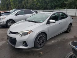 Toyota Corolla salvage cars for sale: 2014 Toyota Corolla L