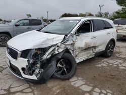 KIA salvage cars for sale: 2018 KIA Sorento EX