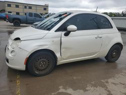 Fiat 500 salvage cars for sale: 2015 Fiat 500 POP