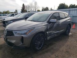 Acura salvage cars for sale: 2024 Acura RDX A-SPEC Advance