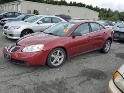 Pontiac salvage cars for sale: 2009 Pontiac G6 GT