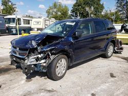 Dodge Vehiculos salvage en venta: 2017 Dodge Journey SE