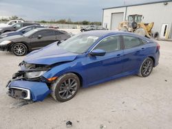 Honda Civic salvage cars for sale: 2019 Honda Civic EX