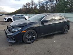 Honda salvage cars for sale: 2021 Honda Civic EX