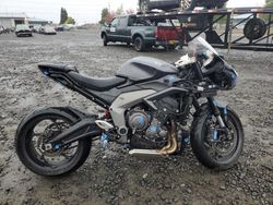 Triumph Daytona 66 salvage cars for sale: 2025 Triumph Daytona 660