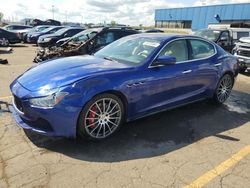 Maserati salvage cars for sale: 2017 Maserati Ghibli S