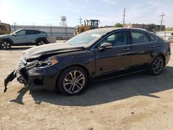 Salvage cars for sale from Copart Chicago Heights, IL: 2019 Ford Fusion SEL