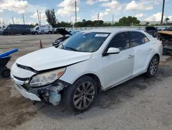 Chevrolet salvage cars for sale: 2016 Chevrolet Malibu Limited LTZ