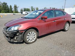 Nissan salvage cars for sale: 2017 Nissan Sentra S