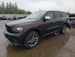 Dodge Durango salvage cars for sale: 2017 Dodge Durango GT