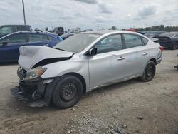 Salvage cars for sale from Copart Indianapolis, IN: 2018 Nissan Sentra S