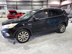 Ford Escape salvage cars for sale: 2017 Ford Escape Titanium