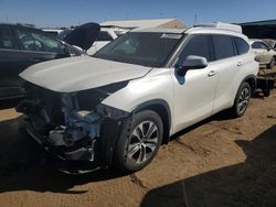 Toyota Highlander salvage cars for sale: 2021 Toyota Highlander XLE