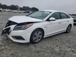 Hyundai salvage cars for sale: 2017 Hyundai Sonata Hybrid