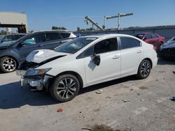 Honda Civic salvage cars for sale: 2015 Honda Civic EX