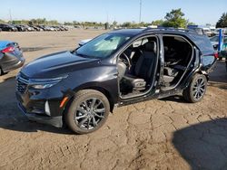 Chevrolet Equinox salvage cars for sale: 2022 Chevrolet Equinox RS