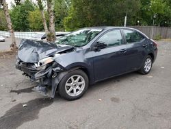 Toyota salvage cars for sale: 2015 Toyota Corolla L