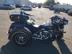 Salvage motorcycles for sale at Woodburn, OR auction: 2009 Harley-Davidson Flhtcutg