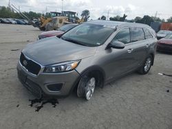 KIA Sorento salvage cars for sale: 2016 KIA Sorento LX