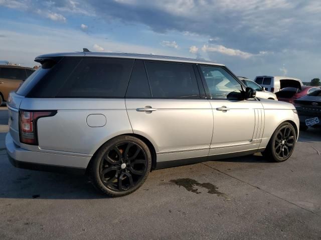 2016 Land Rover Range Rover Supercharged