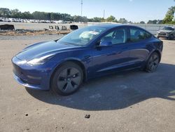 Tesla salvage cars for sale: 2022 Tesla Model 3