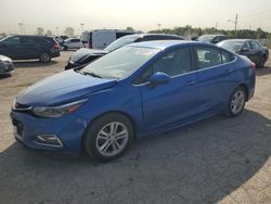 Chevrolet Cruze lt Vehiculos salvage en venta: 2017 Chevrolet Cruze LT