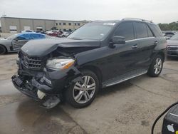 Mercedes-Benz m-Class salvage cars for sale: 2014 Mercedes-Benz ML 350