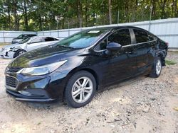 Chevrolet Cruze lt Vehiculos salvage en venta: 2018 Chevrolet Cruze LT