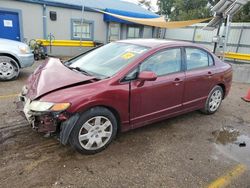 Honda Civic lx salvage cars for sale: 2008 Honda Civic LX