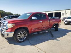 Toyota Tundra Double cab sr Vehiculos salvage en venta: 2015 Toyota Tundra Double Cab SR