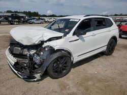 Volkswagen salvage cars for sale: 2022 Volkswagen Tiguan SE R-LINE Black