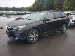 Subaru Outback salvage cars for sale: 2018 Subaru Outback 2.5I Limited