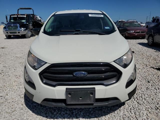 2020 Ford Ecosport S