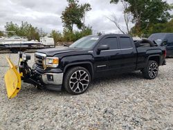 GMC Sierra salvage cars for sale: 2015 GMC Sierra K1500 SLE