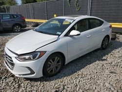 Hyundai Elantra salvage cars for sale: 2017 Hyundai Elantra SE