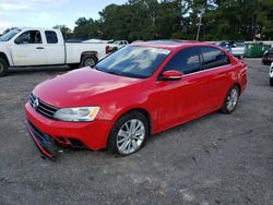 Volkswagen salvage cars for sale: 2015 Volkswagen Jetta SE