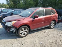 Subaru Forester salvage cars for sale: 2015 Subaru Forester 2.5I Premium