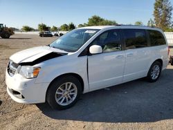 Salvage cars for sale from Copart London, ON: 2020 Dodge Grand Caravan SXT