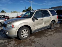 Lincoln Navigator salvage cars for sale: 2004 Lincoln Navigator