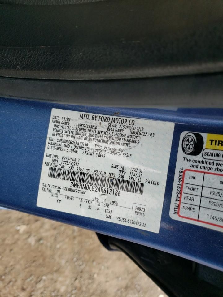 2010 Mercury Milan Premier