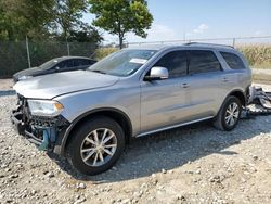 Dodge Durango salvage cars for sale: 2015 Dodge Durango Limited