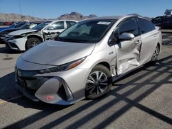 Toyota salvage cars for sale: 2017 Toyota Prius Prime