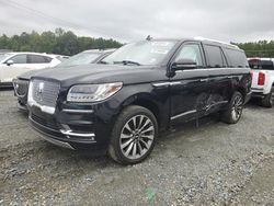 Lincoln Navigator salvage cars for sale: 2018 Lincoln Navigator L Select