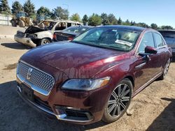 Lincoln Continental Vehiculos salvage en venta: 2017 Lincoln Continental Reserve