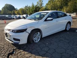 Chevrolet Malibu salvage cars for sale: 2018 Chevrolet Malibu LT