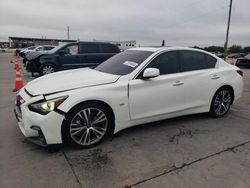 Infiniti salvage cars for sale: 2018 Infiniti Q50 Luxe