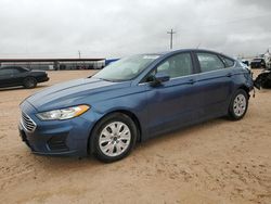 Ford Fusion s salvage cars for sale: 2019 Ford Fusion S