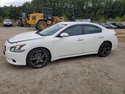 Salvage cars for sale from Copart North Billerica, MA: 2013 Nissan Maxima S