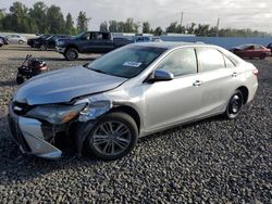 Toyota Camry salvage cars for sale: 2017 Toyota Camry LE